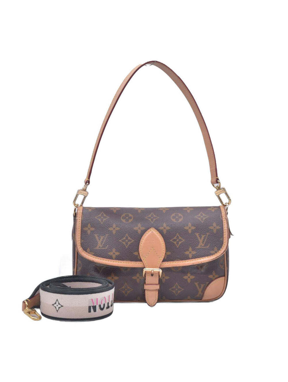 $2940 Louis Vuitton Monogram Diane Black